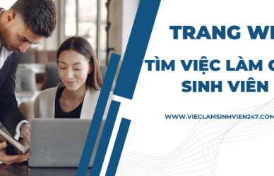 Trang web tìm việc làm cho sinh viên